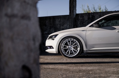 Skoda Silver Machined Face