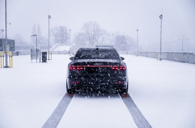 Audi Silver Machined Face
