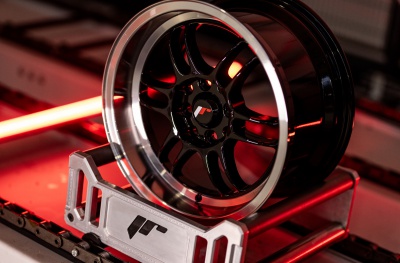 JR7 Gloss Black Machined Lip