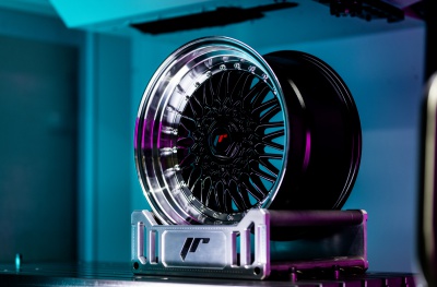 JR9 Gloss Black Machined Lip