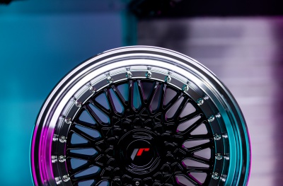 JR9 Gloss Black Machined Lip