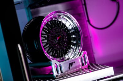 JR9 Gloss Black Machined Lip