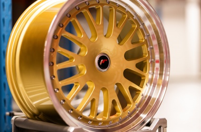 JR10 Gold Machined Lip