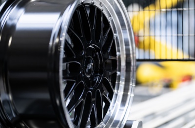 JR23 Gloss Black Machined Lip