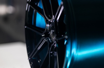 JR30 Black Machined Tinted Face