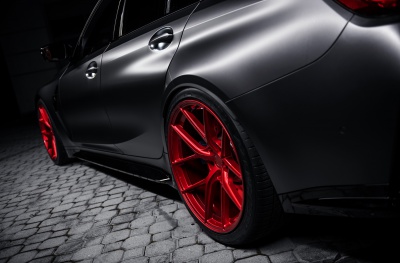 BMW japan racing rim details
