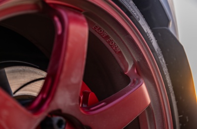 Toyota japan racing rim details