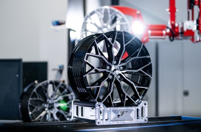 JR49 Black Machined Tinted Face