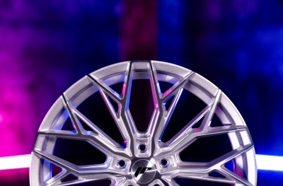JR49 Silver Machined Face