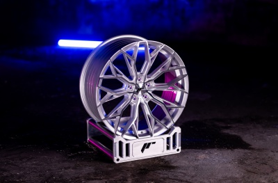 JR49 Silver Machined Face