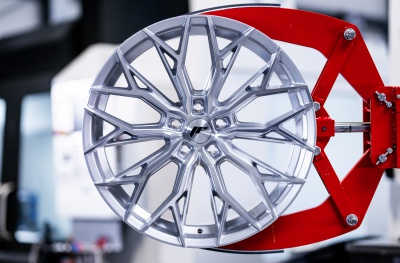 JR49 Silver Machined Face