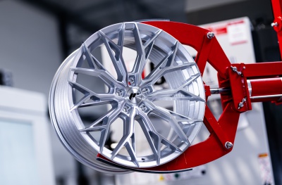 JR49 Silver Machined Face