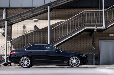 Mercedes-Benz Silver Machined Face