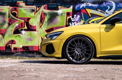 Audi japan racing wheels details