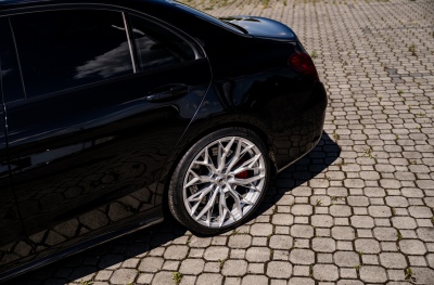 Mercedes-Benz Silver Machined Face