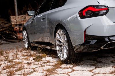 BMW Silver Machined Face