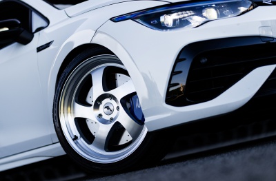 Volkswagen Silver Machined Face