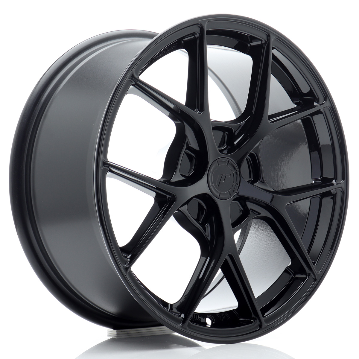 JR Wheels SL01 17x7 ET20-40 5H BLANK Gloss Black