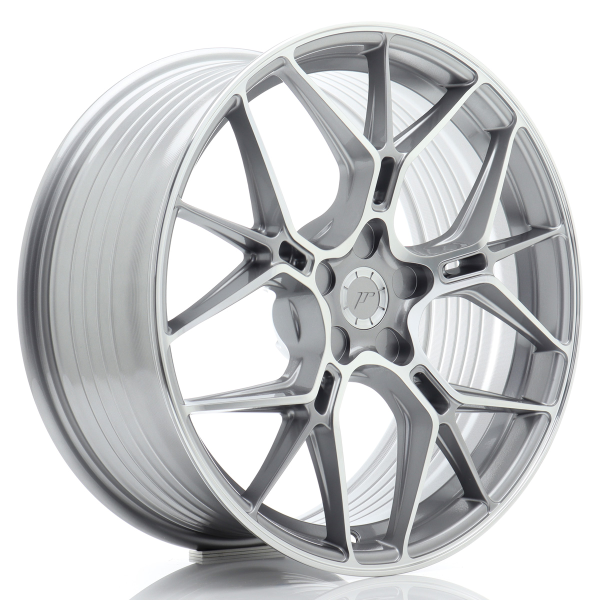 JR Wheels JR51 19x8,5 ET20-45 5H BLANK Titanium Machined Face