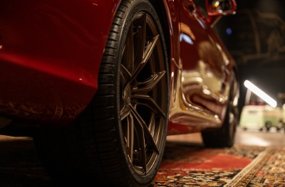 Mercedes-Benz japan racing rim details