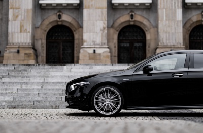 Mercedes-Benz Titanium Machined Face