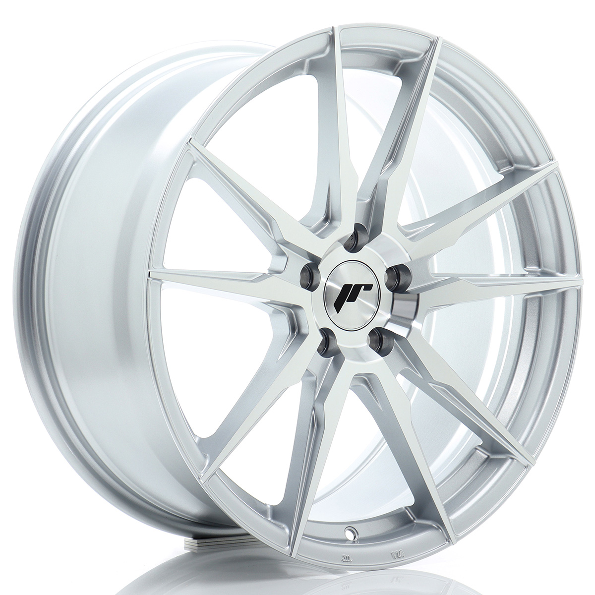 JR Wheels JR21 19x8,5 ET35 5x112 Silver Machined Face